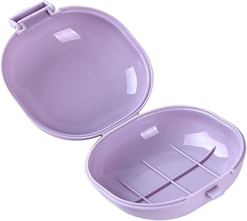 Miniatura 9 de La caja de la barra de jabón permite que el jabón se seque con cordón, soporte de jabón de viaje, caja de jabón a prueba de fugas con rejillas de