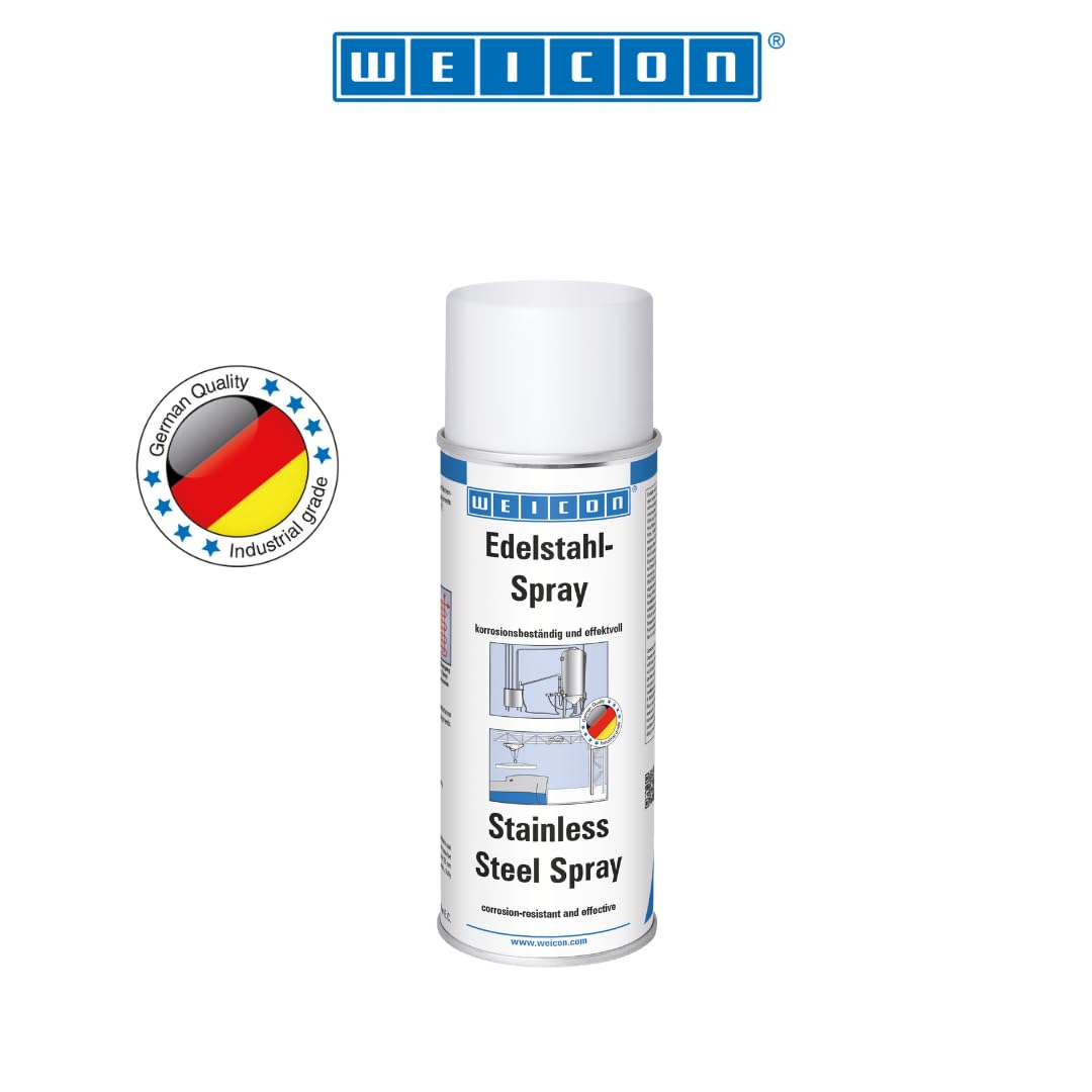 WEICON Spray Acciaio Inox 400ml - rivestimento superficiale resistente alla corrosione