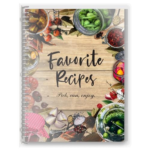 CraftSaints Recipe Book to Write in Your Own Recipes 8.5 x 11 Removable Hardcover, Up to 140 recipes, 120G premium paper, 8 Dividers 64 Tabs Personal Blank Recipe Notebook Journal Binder