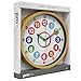 Park Madison 12 Inch Kids Learning Clock - Silent, Non-Ticking, Teaches Analog Time - Ideal for Bedrooms, Classrooms, Gifting
