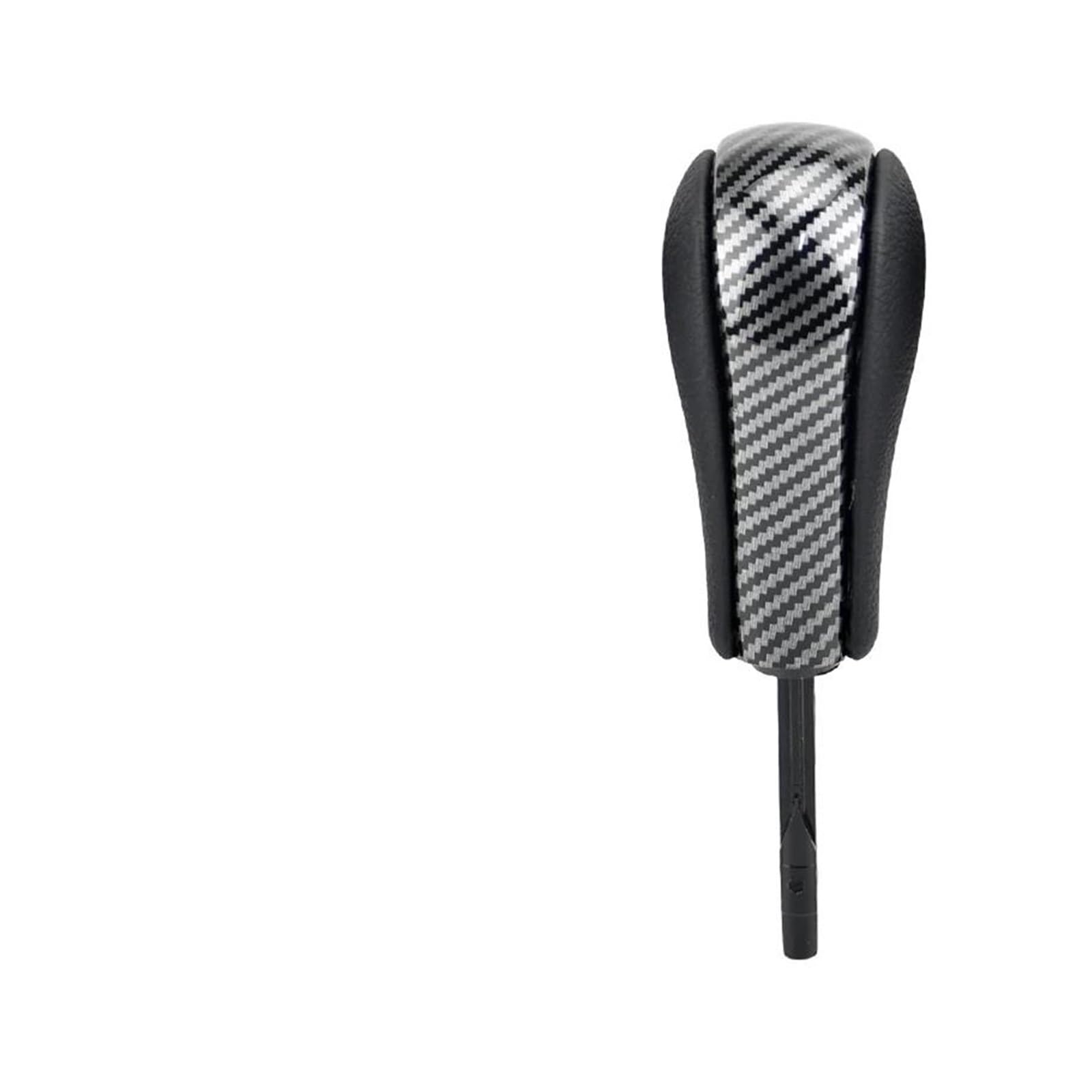 AHRPKAMERD Gear Shift Knob 1PCS for E39 E46 E53 E60 E61 E63 E64 E81 E82 E87 E90 E91 E92 E93 E83 Automatic Car Gear Shift Knob Shift knob(Carbon Fiber-Short)