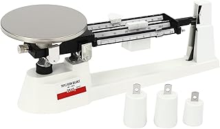 Triple Beam Scale,2610G x 0.1g Triple Beam Mechanical Balance Scale, Mechanical Lab Scale,Lab Analytical Weight Set,Triple Beam Scale with Zero Adjustment Knob,18*6.7*7in,for Weighing Food Materials