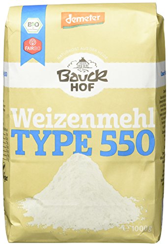 Bauckhof Weizenmehl Typ 550 Demeter, 1 kg
