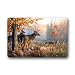 CozyBath Deer Non-woven Fabric 23.6"(L) x 15.7"(W)Machine-washable Indoor/Outdoor/Shower/Bathroom Doormat