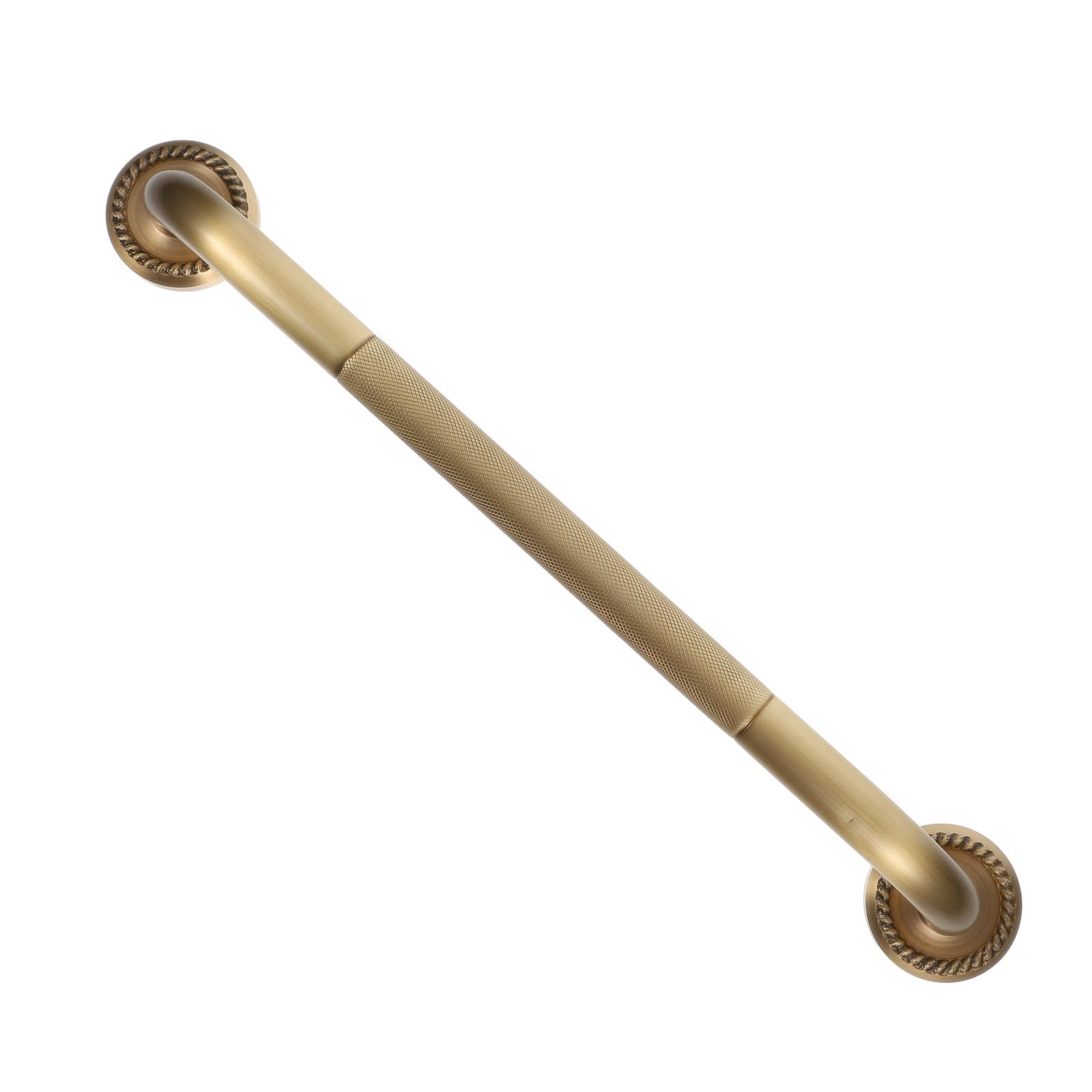 DOITOOL Barra de Agarre Antideslizante de Latón para Personas Mayores, Pasamanos para Ducha y Baño, Soporte de Seguridad Multifuncional para Inodoro, Adecuado para Baño Accesible y Uso