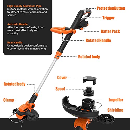 Cortabordes-a-Bateria-18-V-20Ah-Bateria-2-en-1-Cortabordes-y-Bordeadora-254cm-Ancho-de-Corte-Interruptor-de-Seguridad-Doble-Ligero-Bajo-Nivel-de-Ruido