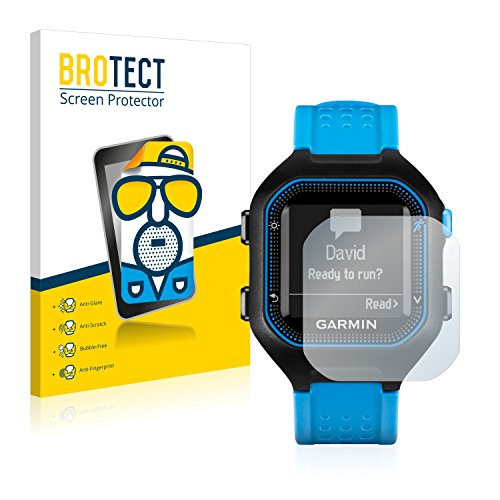BROTECT Protector Pantalla Anti-Reflejos Compatible con Garmin Forerunner 25 (Big Edition) (2 Unidades) Pelicula Mate Anti-Huellas