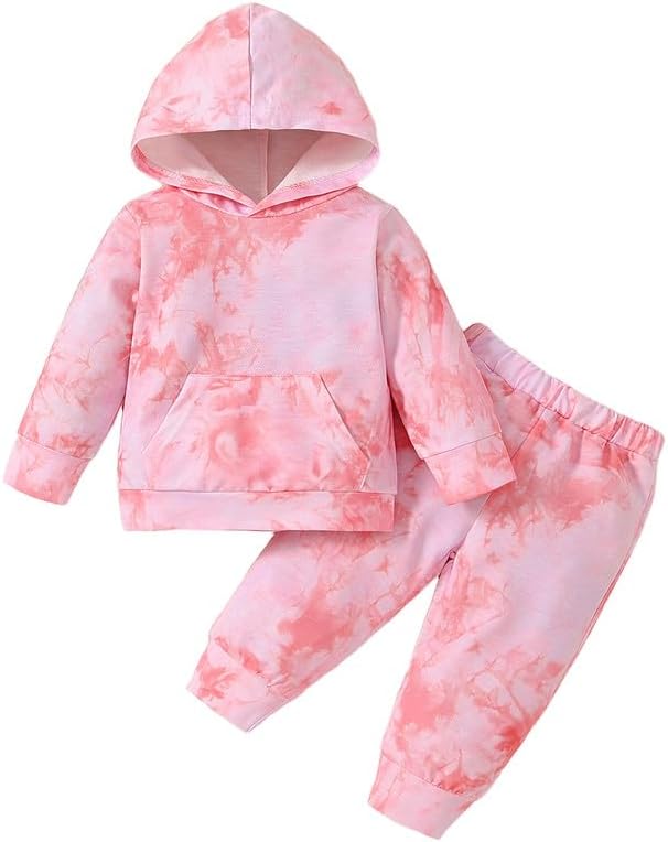 TwosyaToddler Baby Girl Clothes Infant Fall Winter Outfits Hoodie Pants