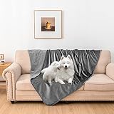 Tuffeel Waterproof Dog Bed Blankets Water Resistant Sofa Couch Funiture Cover Protector from Dog Thr