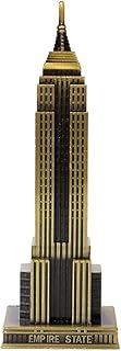 Satre Online and Marketing Metal Empire State Building Statue 7 Inch, Statue showpiece for Home Decor