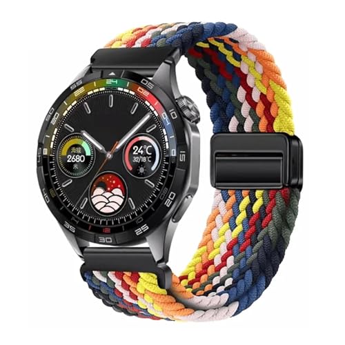Bracelet nylon respirant 22mm anti-transpiration pour montre connectée - 6