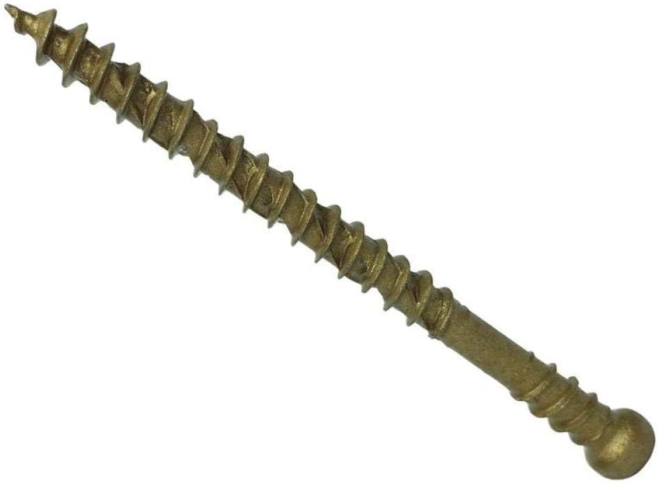 ForgeFast Reduced Head Decking Screws, tan, 4.5 x 50mm - Image 3