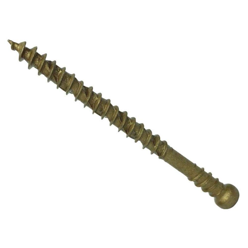 Reduced Head Torx® Compatible Decking Screws Tan 4.5x50mm Tub 600