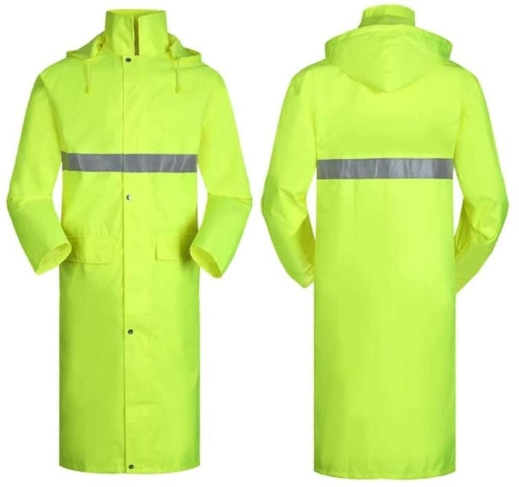 Kamizelka Bezpieczeństwa Kamizelka Odblaskowa Rainsply Reflective Suit Outdoor Bezpieczeństwo Kurtka Oxford Tkanina Wysoka widoczność Kurtka Przekładnia Rain Odblaskowa PVC Kombinezon Executive Kamize