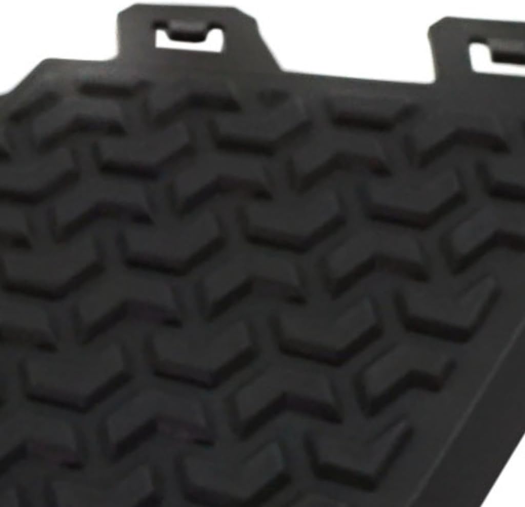 For Chevy Silverado 1500 2019-2025 Bumper Step Pad Passenger Side | Rear | Outer | Corner Step Pad | PP Plastic | Replacement For GM1197107 | 191275843802, 84227859