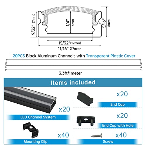 Tira LED RGB Alta Densidad 5M con Canal LED 1M miniatura 3