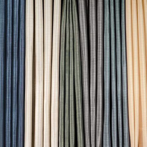 Eclipse 100" X 84" Insulated Darkening Single Panel Grommet Top Window Treatment Living Room, 100 In X 84 In, Wheat #TOP3