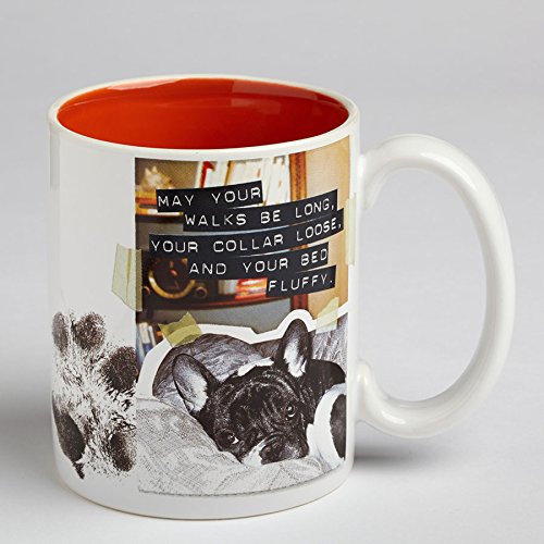 Enesco 'from: Frank - Taza de café con Mensaje Making Humans Smile (Walks Long/Bed)