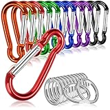 mosqueton aluminio petzl PRÁCTICO: ¡Los mosquetones se suministran con una anilla para que puedan fijarse directamente al llavero, a la cremallera o a la mochila!