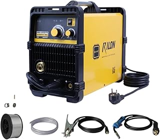 GB KORE ARC Rilon 205 SYN MIG Welding Machine - Compact, Portable, Synergic Control, Gasless MIG Welder with Intelligent P...