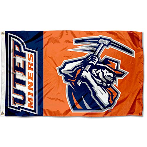 UTEP Miners UTEP University Large College Flag