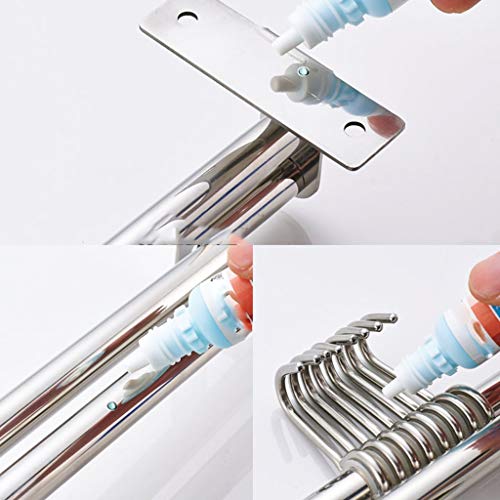 Porte-serviettes d'angle de douche en acier inoxydable durable - 5
