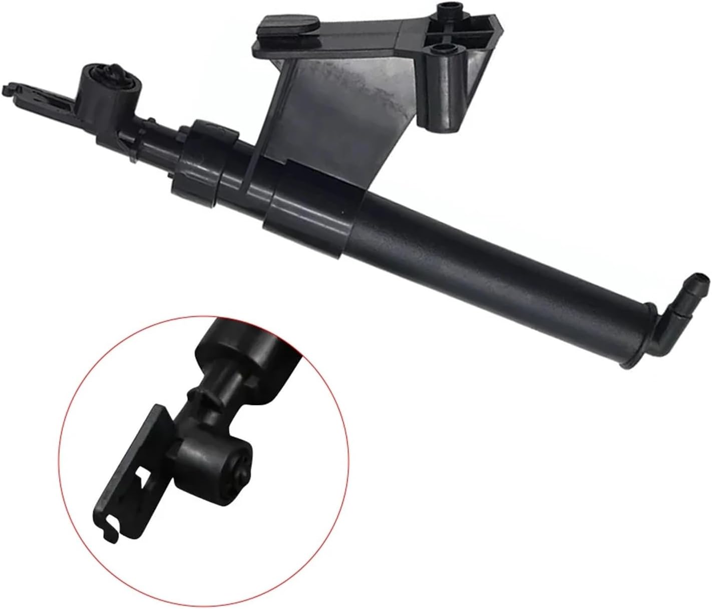 Left or Right Front Headlight Washer Nozzle Compatible with Volvo V50 2005-2012 Car Accessories 31294103 31294104(Right)