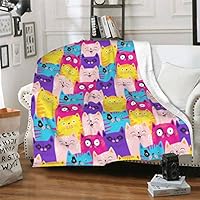 Coperta in flanella con stampa ananas, ultra morbida, confortevole, per casa, camera da letto, divano, ufficio