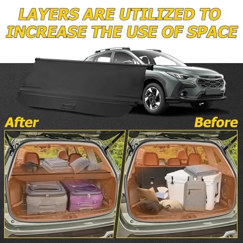 Cache-Bagages Idéal Sorties Couverture Coffre Subaru Crosstrek - 5