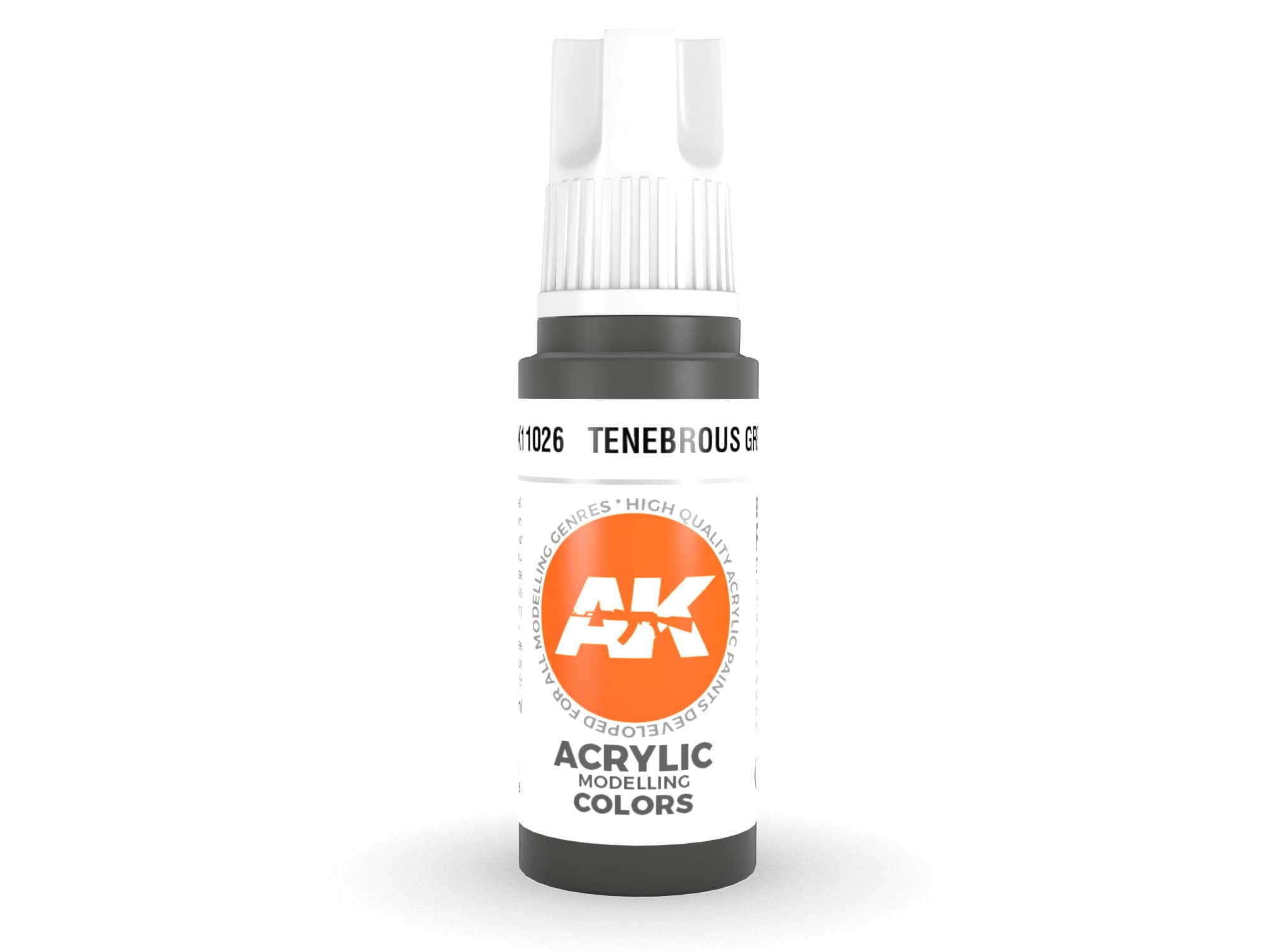 Ak Interactive Grey Ak Acrylics 3Gen Ak11026 Tenebrous (17Ml)