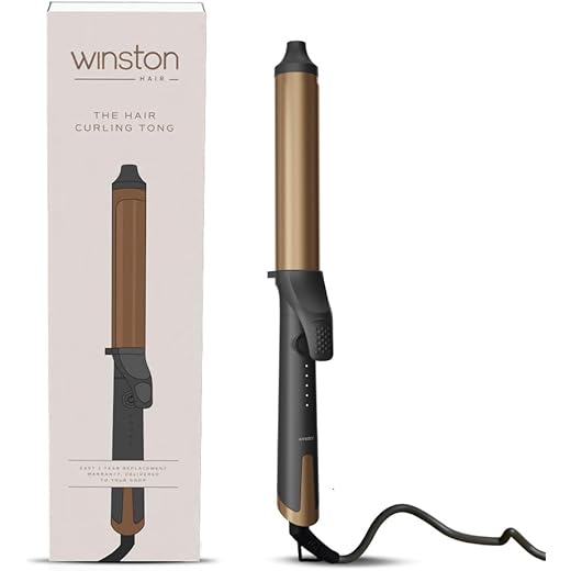 Winston Hair Curler Tong with Adjustable Heat