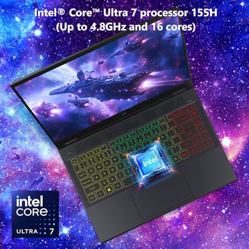 Image of acer Predator Helios Neo 14 Gaming AI PC Laptop, GeForce RTX 4070 Graphics, 14.5 inch WQXGA (2560x1600, 100% sRGB, G-SYNC), Intel 16-core Ultra 7 155H, RGB Backlit, W /128GB PSD, Win11 PRO(16GB|1TB SSD)