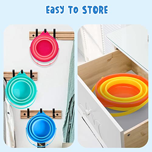 Toy Life Beach Toys For Kids 3-10 Collapsible Beach Bucket For Kids With Shovels Sand Toys For Toddlers 1-3 Sandbox Toys For Toddlers Age 3-5 Travel Sand Castle Building Kit Toys Sand Bucket Sets #TOP6