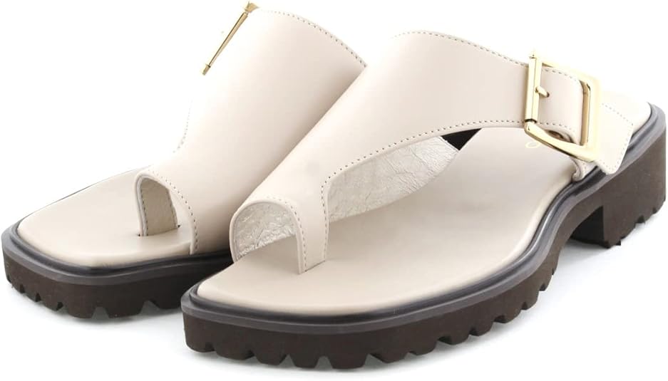 Amazon | HIMIKO/ヒミコ/トラックソールトングサンダル/631216ブラック