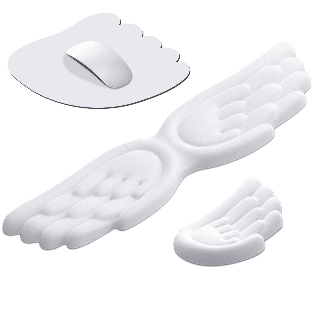 JIKIOU Angel Wing Wrist Rest - Ergonomic Comfort -9