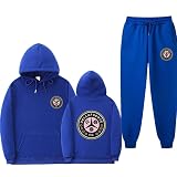 Chándales con Estampado de Letras 3D Delafuente Conjunto de 2 Piezas para Hombre y Mujer Sudadera con Capucha con Estampado gráfico de Moda Conjunto de Pantalones Deportivos Conjunto de Ropa