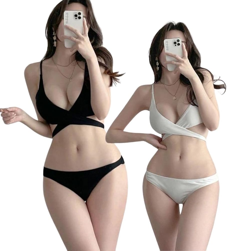 ブラックセパレート水着・ビキニ Amazon.co.jp: [§PC∞Petit Celeb] 水着 レディース