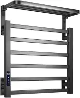 Toalheiro Elétrico Térmico 45x50 cm com Display Digital e Temporizador, 110V (Preto)