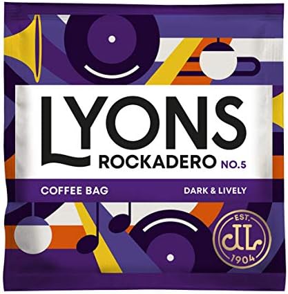 Lyons Coffee Bags No 5 Rockadero Bulk Box 150