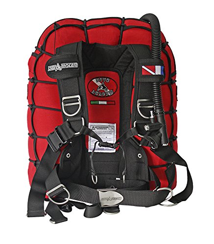 DiveSystem Fly Tech GAV Avanzato, Rosso, S/M