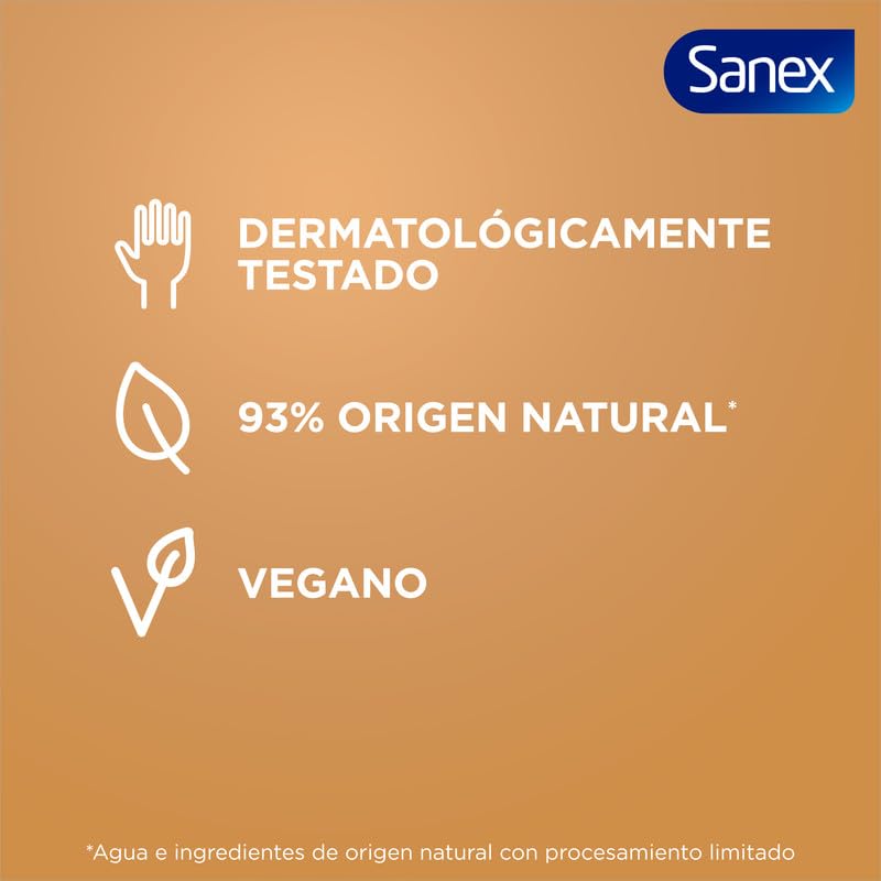 Sanex Wkład do żelu pod prysznic Sanex neutralny żel nawilżający 10 x 900 ml | z niezbędnymi składnikami | 0% siarczany*, 0% mydło i 0% barwniki | Żel do kąpieli do wszystkich rodzajów skóry |