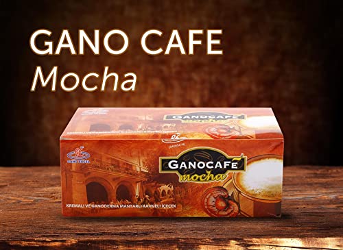 6 Boxes - Gano Cafe Mocha Coffee With Ganoderma Healthy Coffee (90 Sachets/6 Boxes) #TOP5