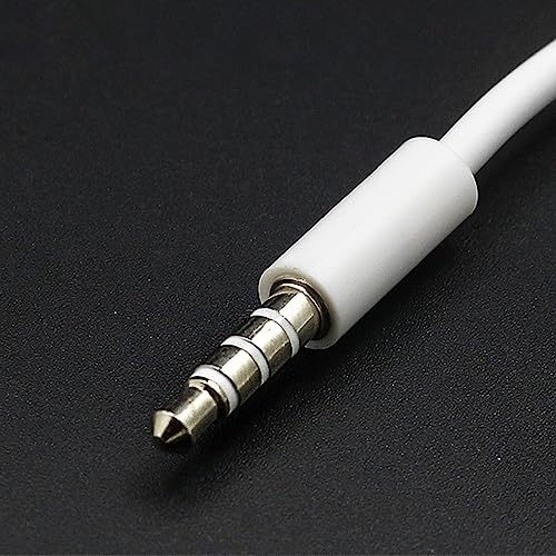 Cable 3.5mm macho a USB hembra con convertidor miniatura 4
