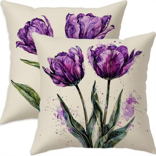 Housse coussin 75x75cm imperméable double face avec zip invisible - 2