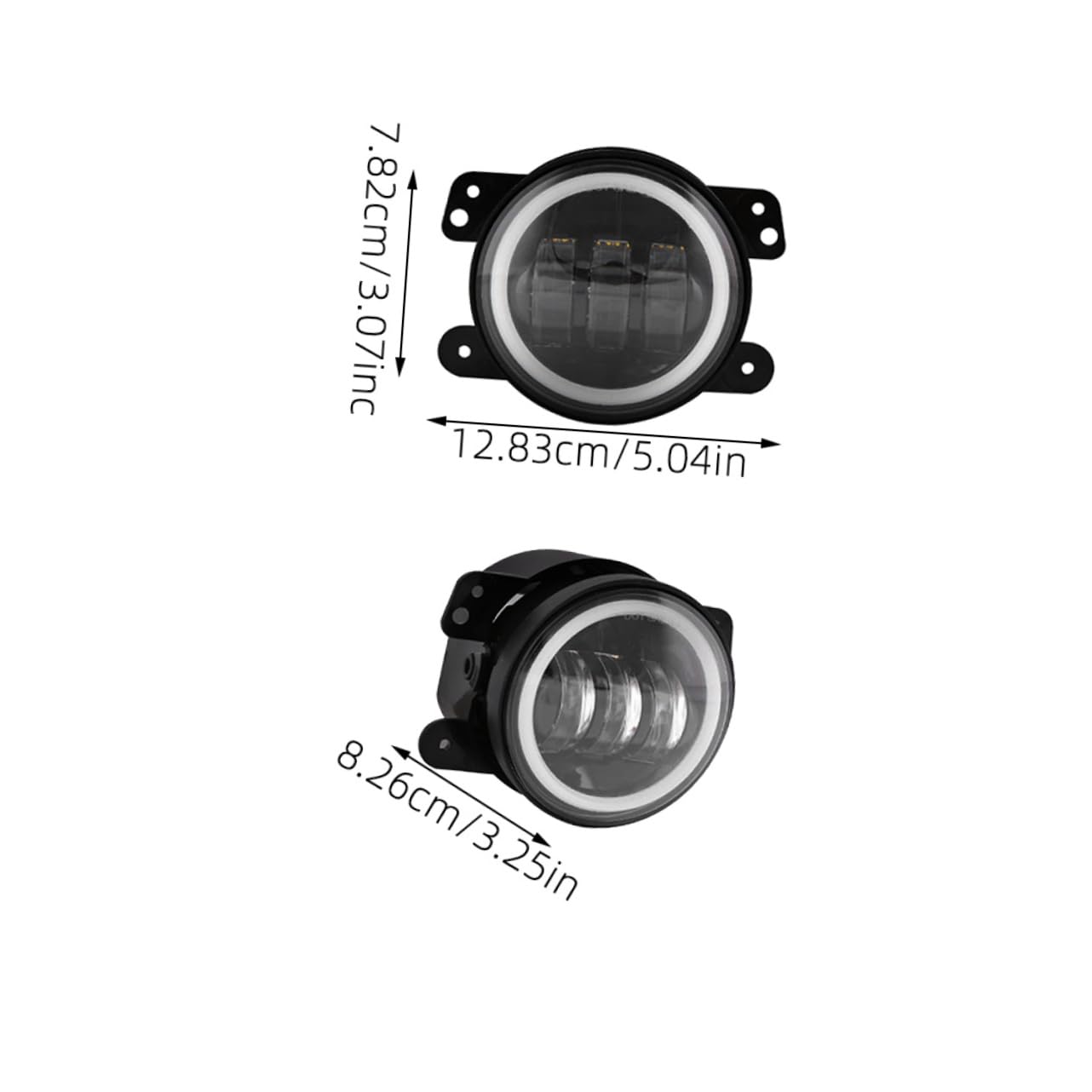 Didiseaon Fari Led Per Auto Lampadine Per Fari Led Di Ricambio Basso Consumo Energetico e Alta Luminosità