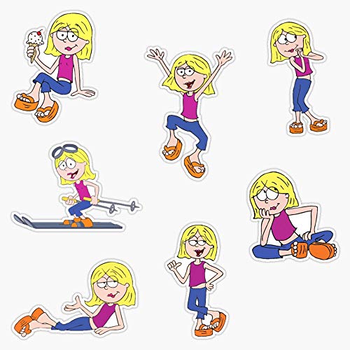 Lizzie McGuire Cartoon Pack Vinyl Waterproof Sticker Decal Car Laptop Wall Window Bumper Sticker 5