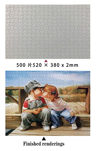Wzvzgz 500 Pieces, Fairy Tale Series/Magic Elf Puzzles. Educational Puzzles/Wooden Puzzles Children's School Supplies/Educational Toys/Parent-Child Games/Poster Puzzles/Adult Puzzles, 500Pcs #TOP2