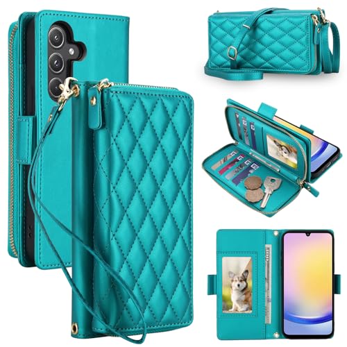 Coque Samsung Galaxy A17 5G portefeuille antichoc avec grand rangement cartes
