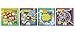 Activity Books For Kid's Age 4 + Pack of 4 Coloring Books Includes Stickers, Shapes Mosaic and Coloring Book- Small Travel Size Activity Books