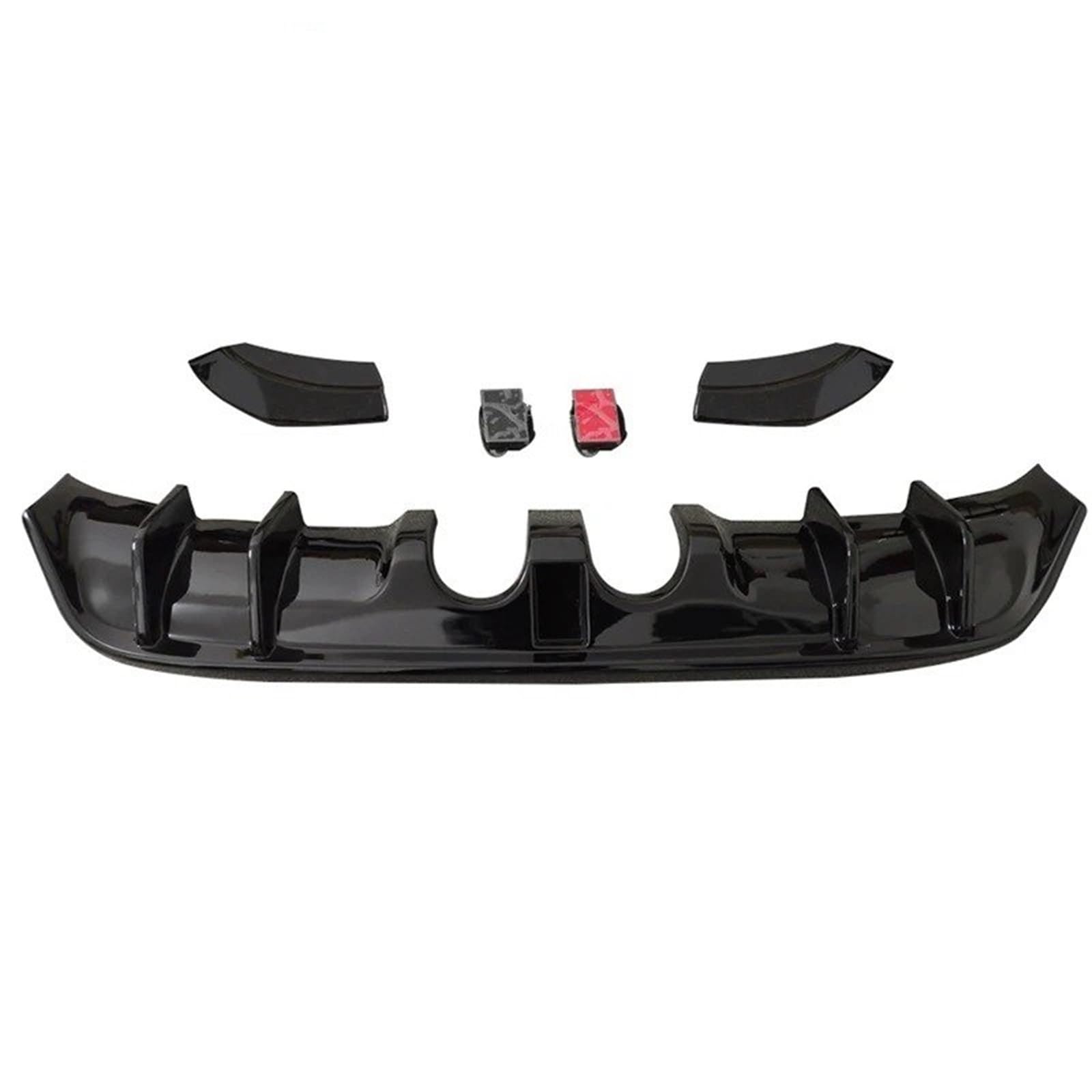 Diffuseur arrière pare-chocs VW Golf MK6 R20 avec spoiler voiture 2.0 - 8